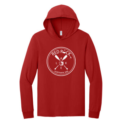 Red Rock - Classics Unisex Cotton Long Sleeve Hooded T Shirt Thumbnail