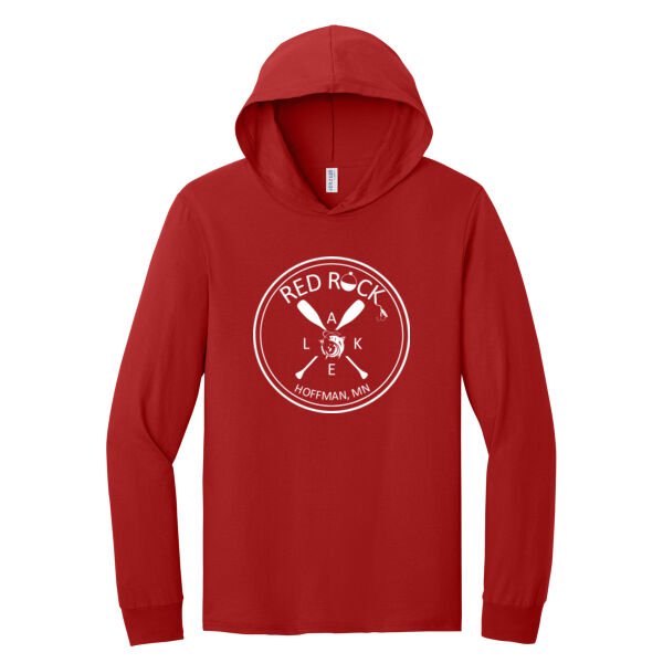 Red Rock - Classics Unisex Cotton Long Sleeve Hooded T Shirt Thumbnail